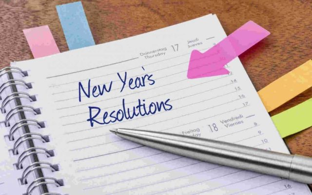 The Top Ten New Year’s Resolutions For 2018