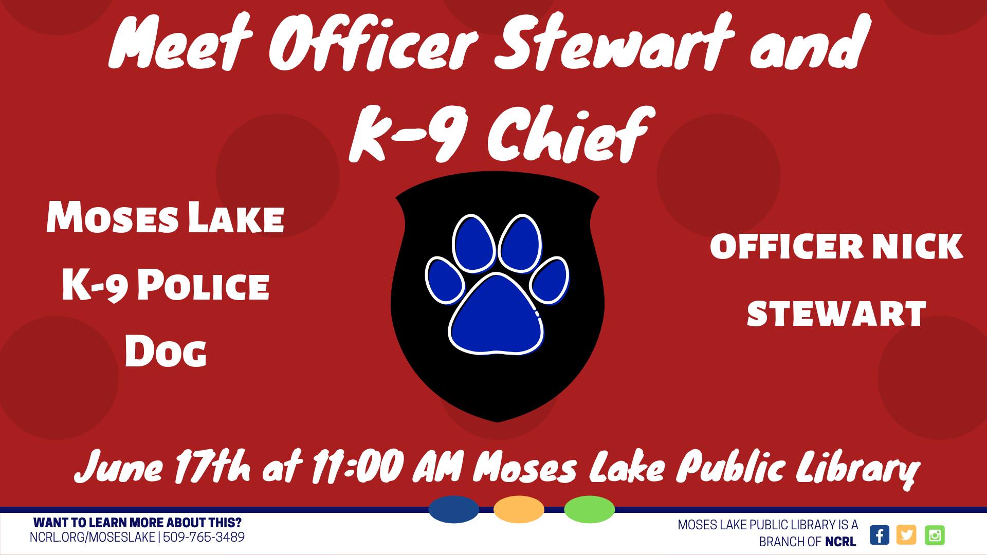 <h1 class="tribe-events-single-event-title">Meet Officer Stewart and K9 Chief</h1>
