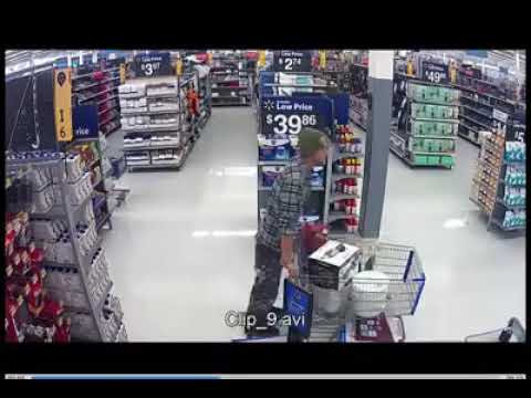 A Thief in Hovershoes Shoplifted from Walmart