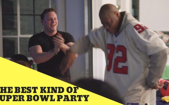 A Guy Threw 20 Different Super Bowl Parties for Homeless People