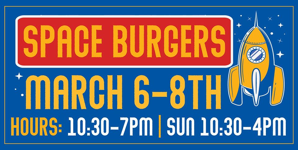 <h1 class="tribe-events-single-event-title">Space Burger Booth Open!</h1>