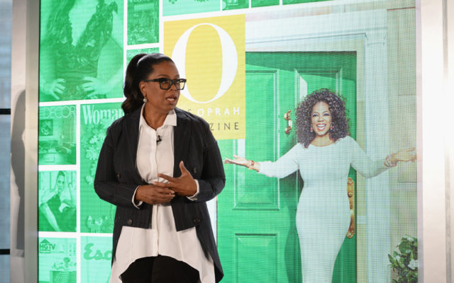 Oprah Wiped Out Onstage . . . While Talking About Balance