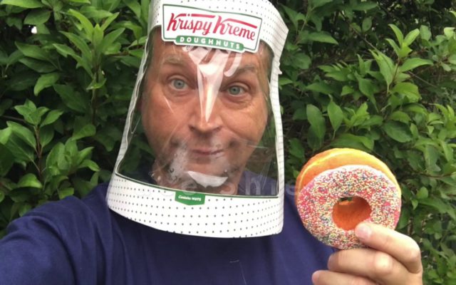 Coronavirus Insanity: Make a Face Shield Out of a Krispy Kreme Box, Chickens Are Popular Pandemic Pets, and More