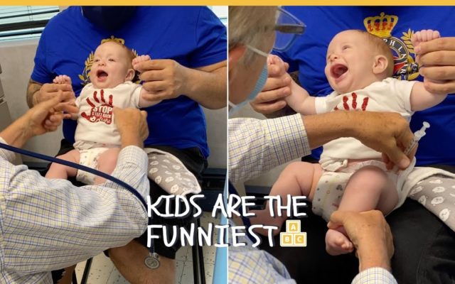 A Pediatrician’s Amazing Skills at Distracting a Baby That’s Getting Vaccinated