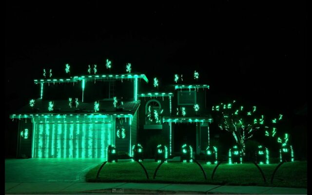 A Halloween Light Show Mixes “The Matrix” and Rage Against the Machine