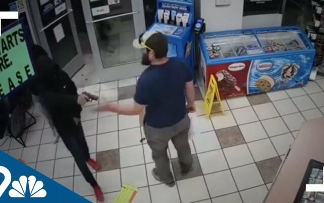 Watch a Marine Veteran Take Down a Gas Station Robber