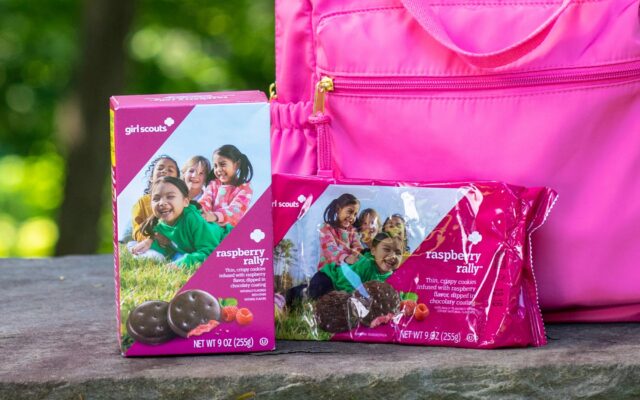 The Newest Girl Scout Cookie Is a Raspberry Version of Thin Mints