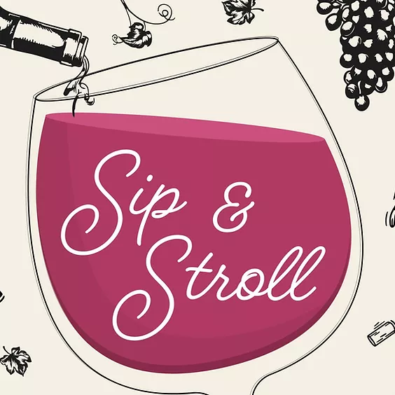 <h1 class="tribe-events-single-event-title">Sip and Stroll</h1>