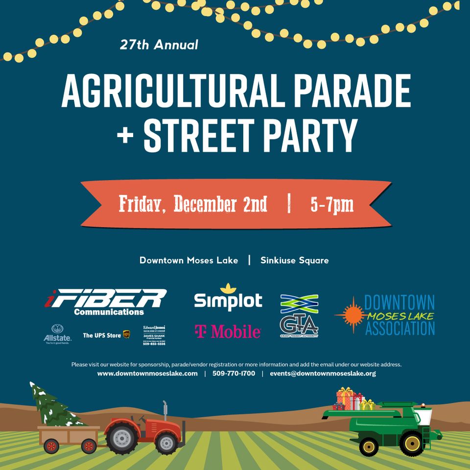 <h1 class="tribe-events-single-event-title">27th Annual Agricultural Parade and Street Party</h1>